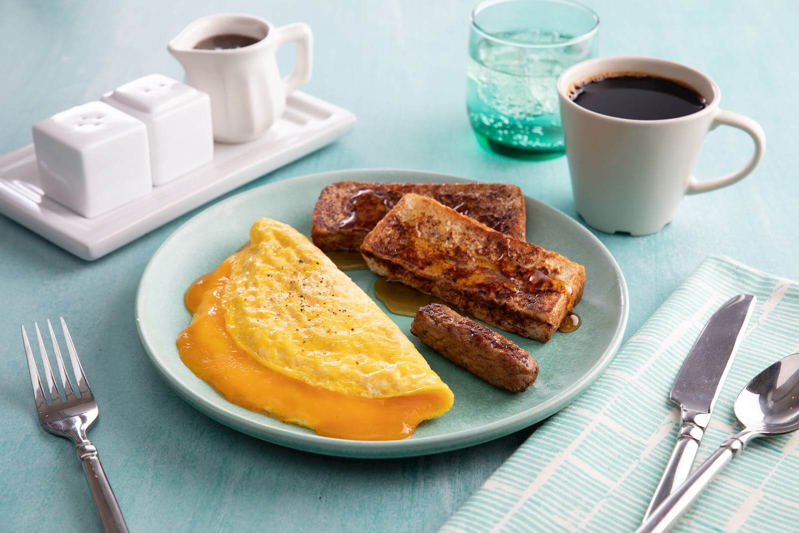 Lower Sodium Meal Cheese Omelet
