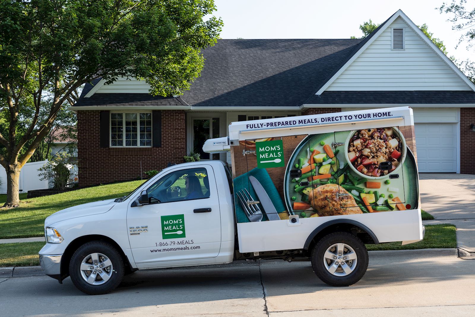 Mom's Meals Home Delivery Truck