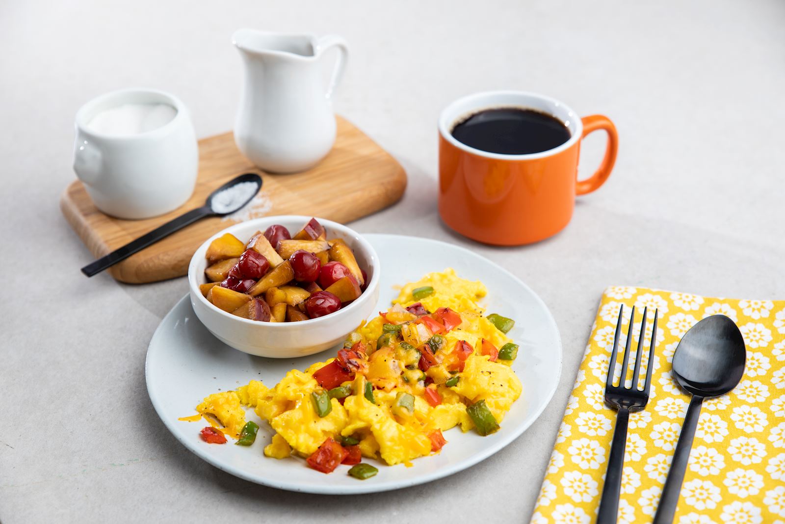 Vegetable Egg Scramble