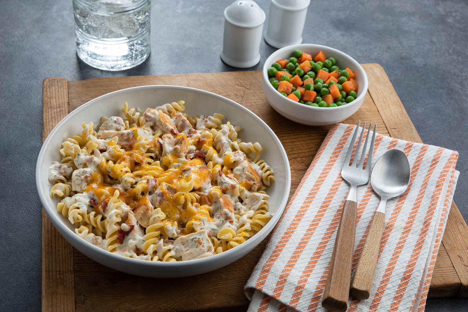 chicken bacon ranch pasta