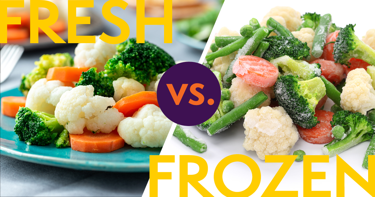 Fresh or frozen: Which should you choose?